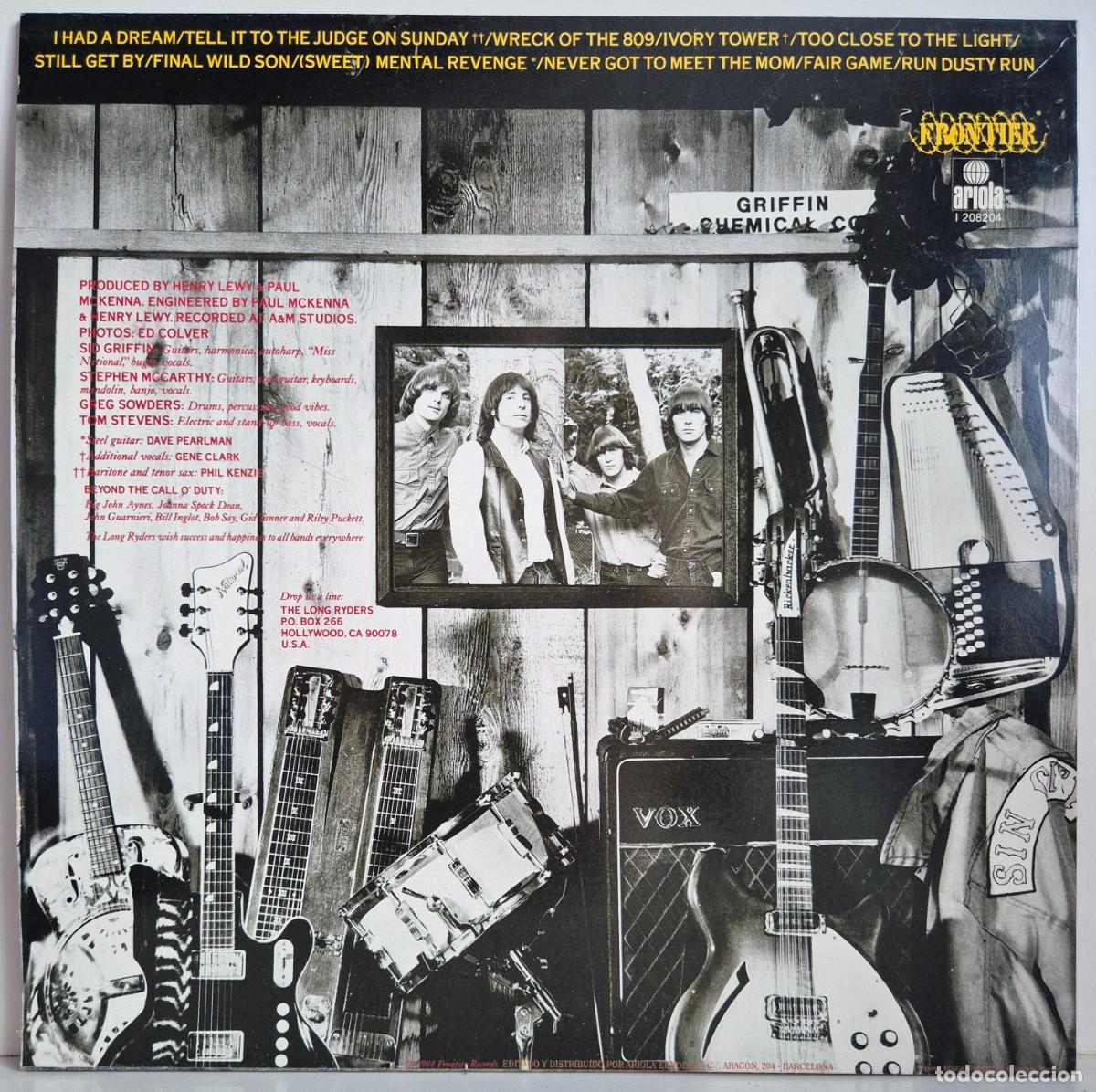 Discos de vinilo: The Long Ryders - Native sons. LP vinilo - Foto 2