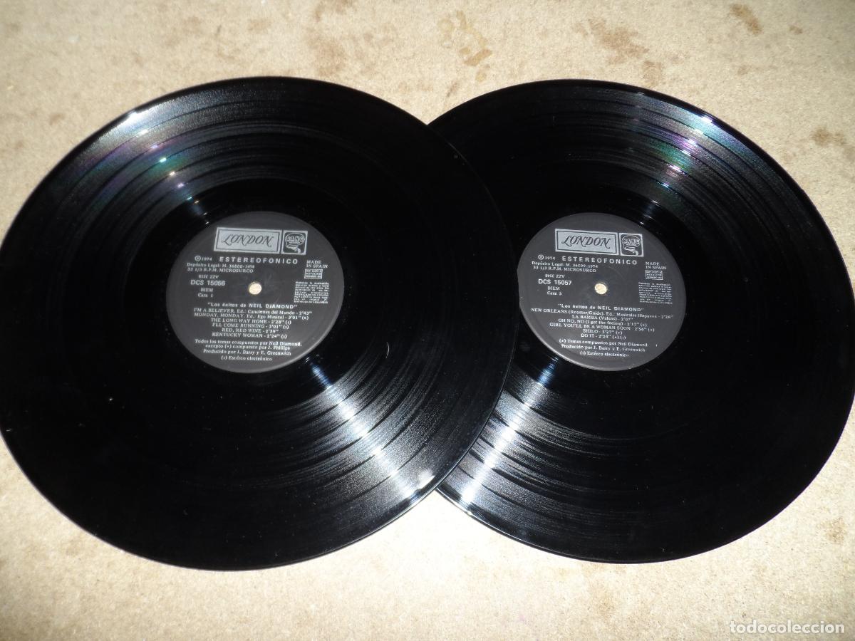 Discos de vinilo: NEIL DIAMOND - EXITOS (SPAIN 1974) (2 LPS) - Foto 4
