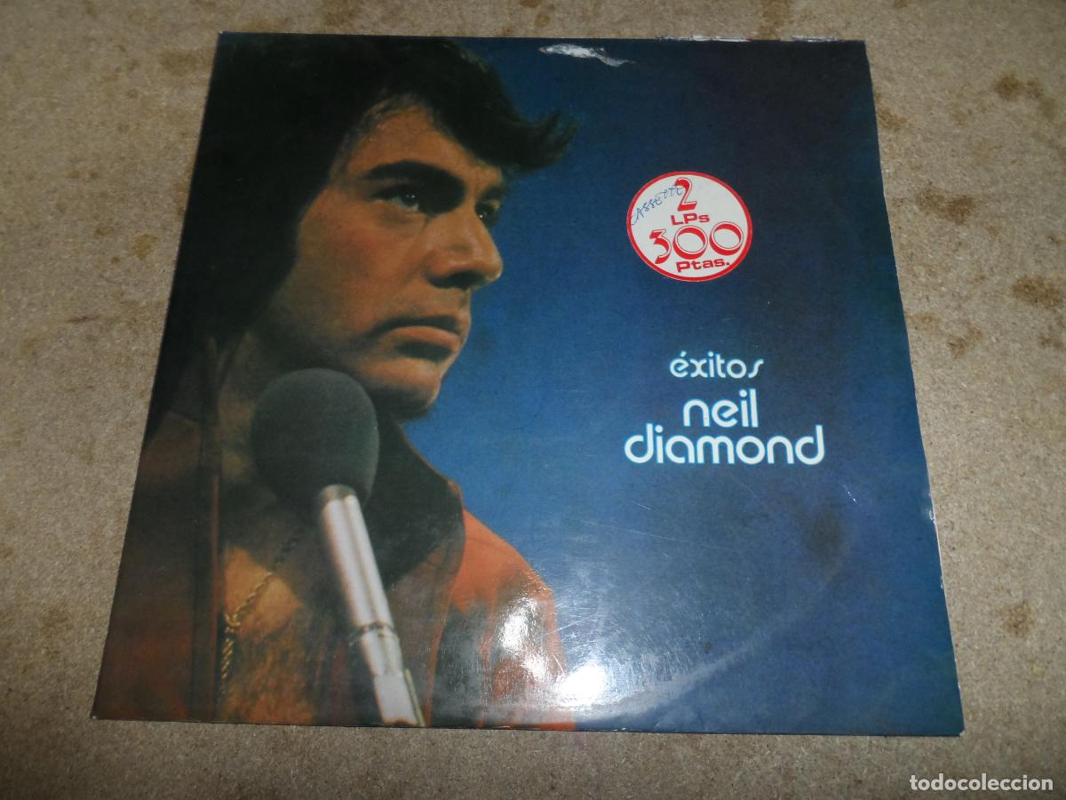 Discos de vinilo: NEIL DIAMOND - EXITOS (SPAIN 1974) (2 LPS)