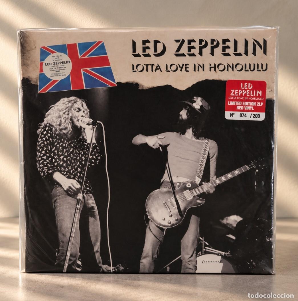 Discos de vinilo: LED ZEPPELIN &ndash; LOTTA LOVE IN HONOLULU Limited Edition 2-LP &middot; Colored Vinyl &middot; Hand-Numbered