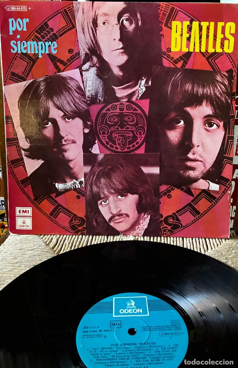 Discos de vinilo: BEATLES - POR SIEMPRE, LP reedic Spain 1974