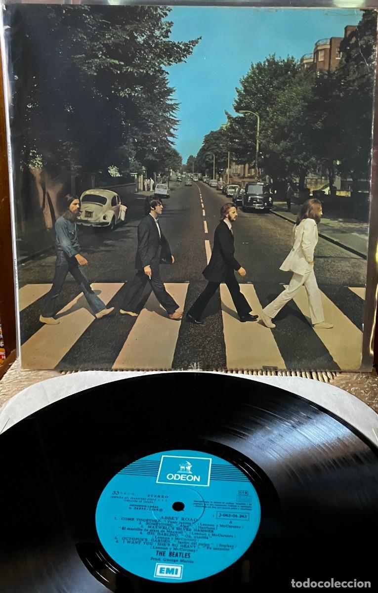 Discos de vinilo: THE BEATLES - ABBEY ROAD, LP reedic Spain 1972