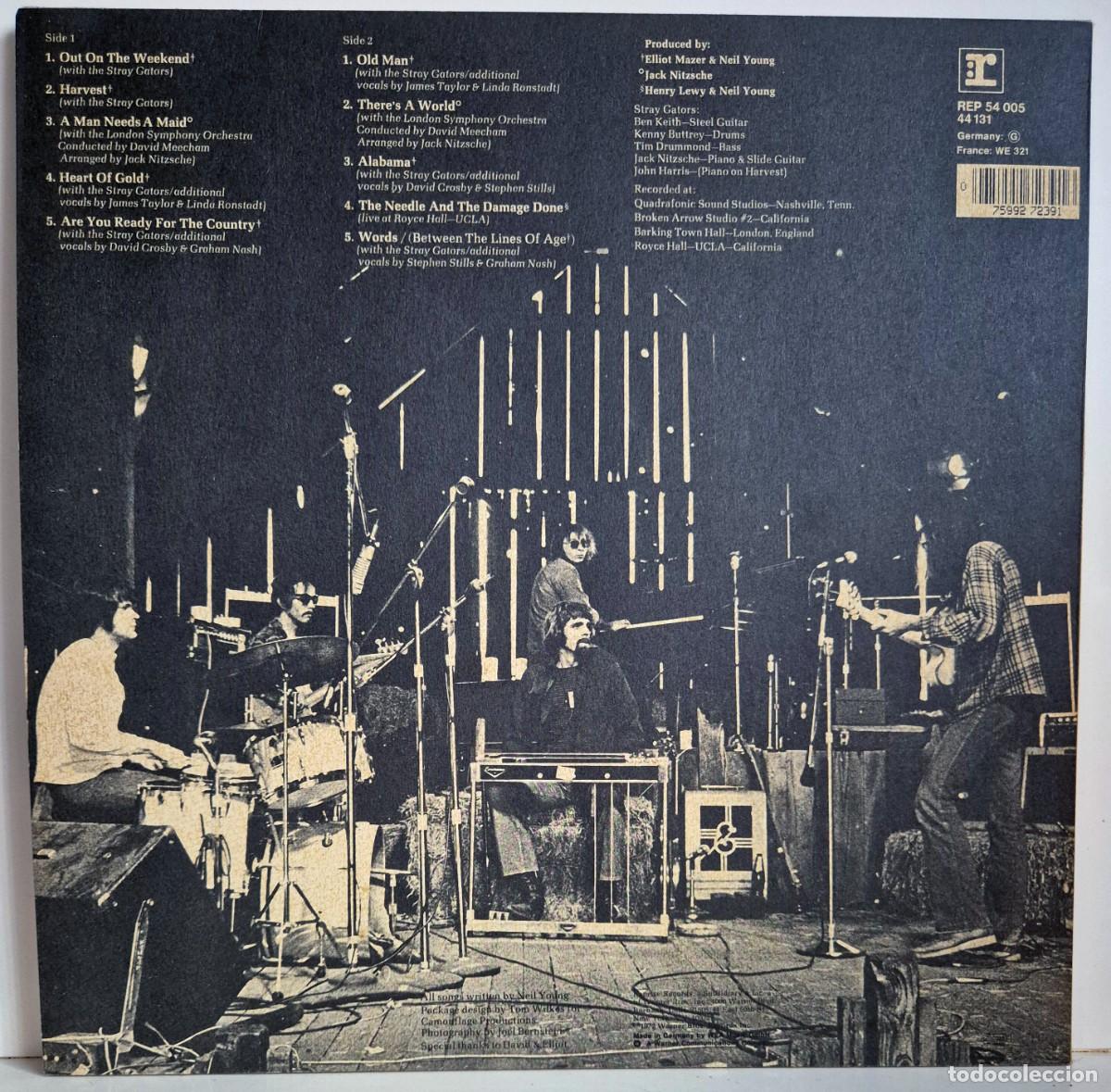 Discos de vinilo: Neil Young - Harvest. LP vinilo - Foto 2