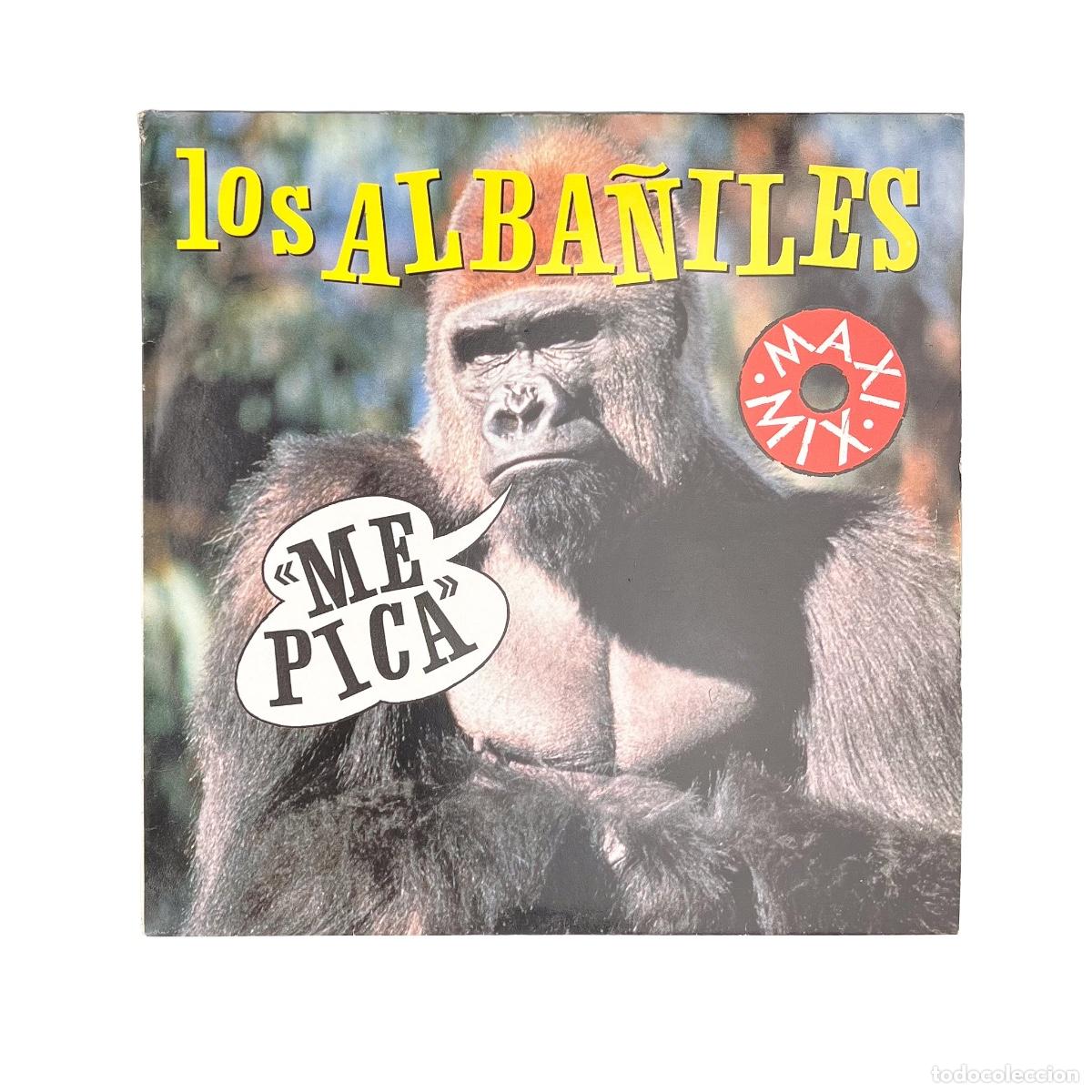 Discos de vinilo: LP. Los Alba&ntilde;iles. Me Pica (VG+/VG+)