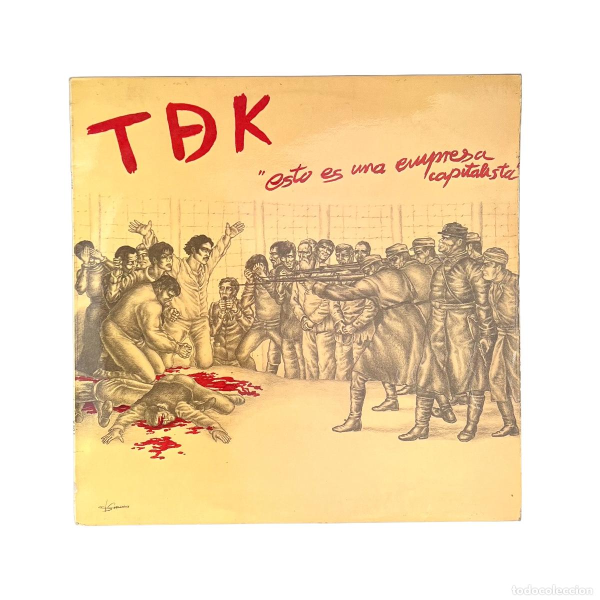 Discos de vinilo: LP. TDeK. Esto Es Una Empresa Capitalista (G+/VG+)
