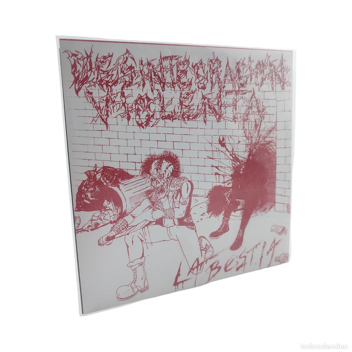 Discos de vinilo: DESINTEGRACI&Oacute;N VIOLENTA - LA BESTIA