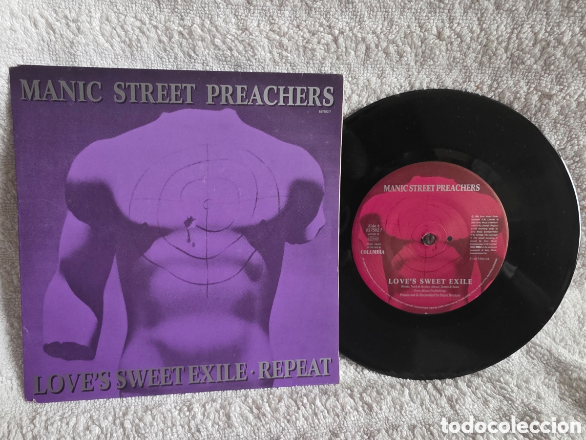 Discos de vinilo: Manic Street Preachers / love's sweet exile UK 1991