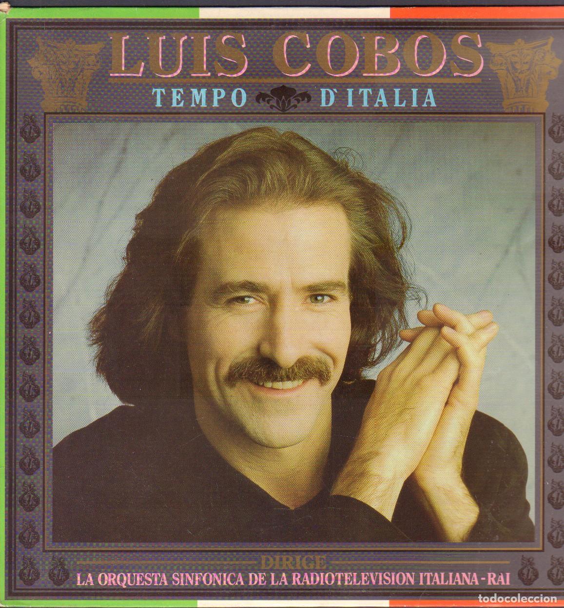 Discos de vinilo: LUIS COBOS - TEMPO D'ITALIA (ORQUESTA SINFONICA DE LA RAI (ITALIA) / LP CBS 1987 RF-26826