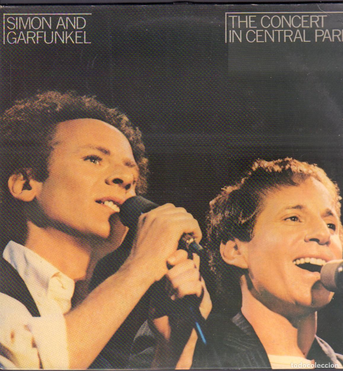 Discos de vinilo: SIMON AND GARFUNKEL - THE CONCERT IN CENTRAL PARK / MRS. ROBINSON.../ DOBLE LP GEFFEN 1982 RF-26833