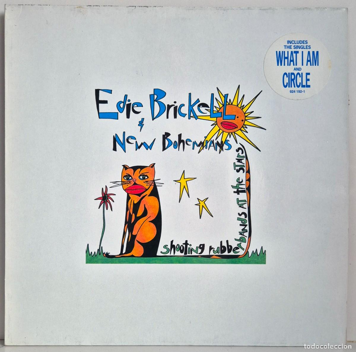 Discos de vinilo: Edie Brickell & New Bohemians - Shooting Rubberbands At The Stars. LP vinilo