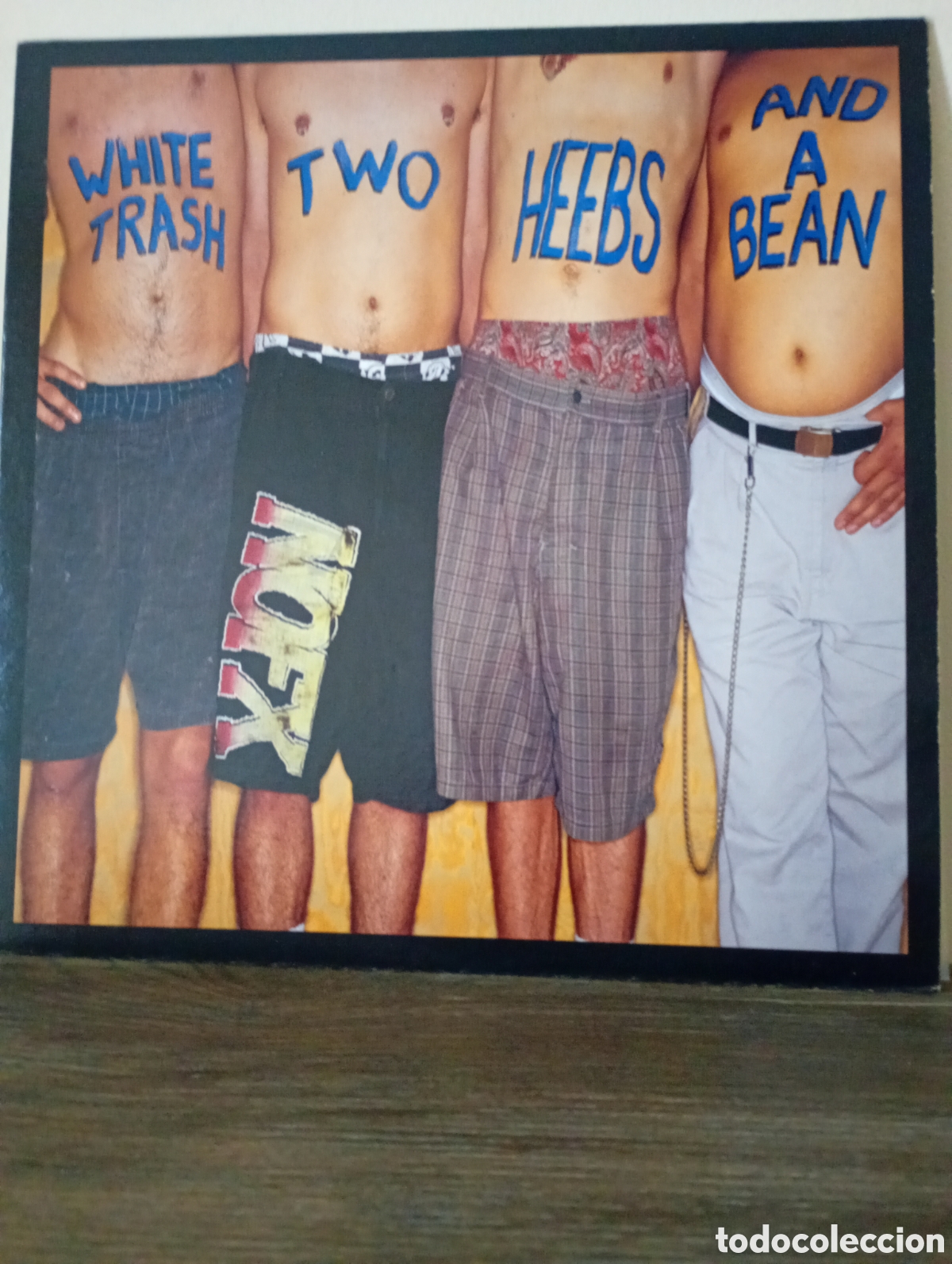 Discos de vinilo: NOFX, White thras, two heebs and a bean 1992 USA.
