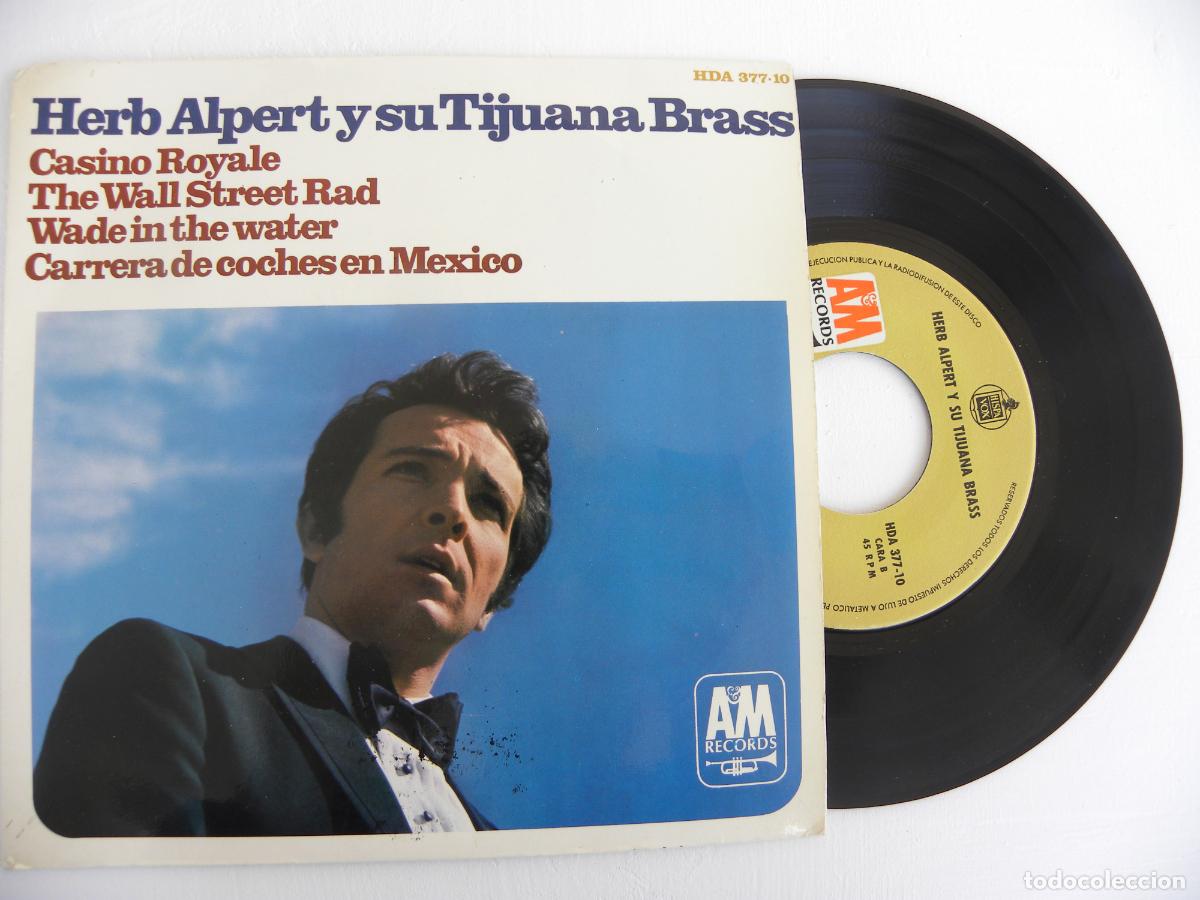 Discos de vinilo: HERB ALPERP Y SU TIJUANA BRASS -CASINO ROYAL -EP 1967 -PEDIDO MINIMO 3 EUROS