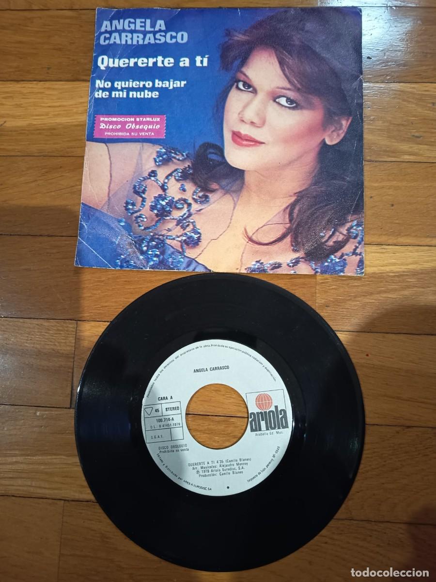 Discos de vinilo: SINGLE - ANGELA CARRASCO - qUERERTE A TI - 1978 - Foto 1