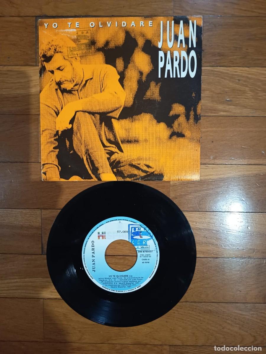 Discos de vinilo: SINGLE - JUAN PARDO - YO TE OLVIDARE - 1992