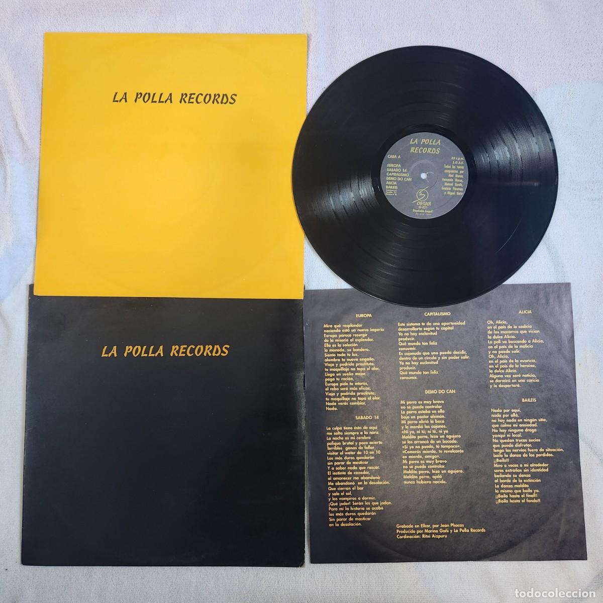Discos de vinilo: La Polla Records Negro Vinilo