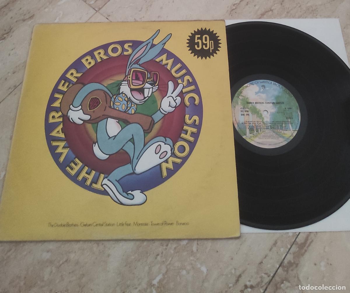 Discos de vinilo: THE WARNER BROS MUSIC SHOW 'THE DOOBIE BROTHERS, GRAHAM CENTRAL STATION, LITTLE FEAT,BONAROO-LP-1975