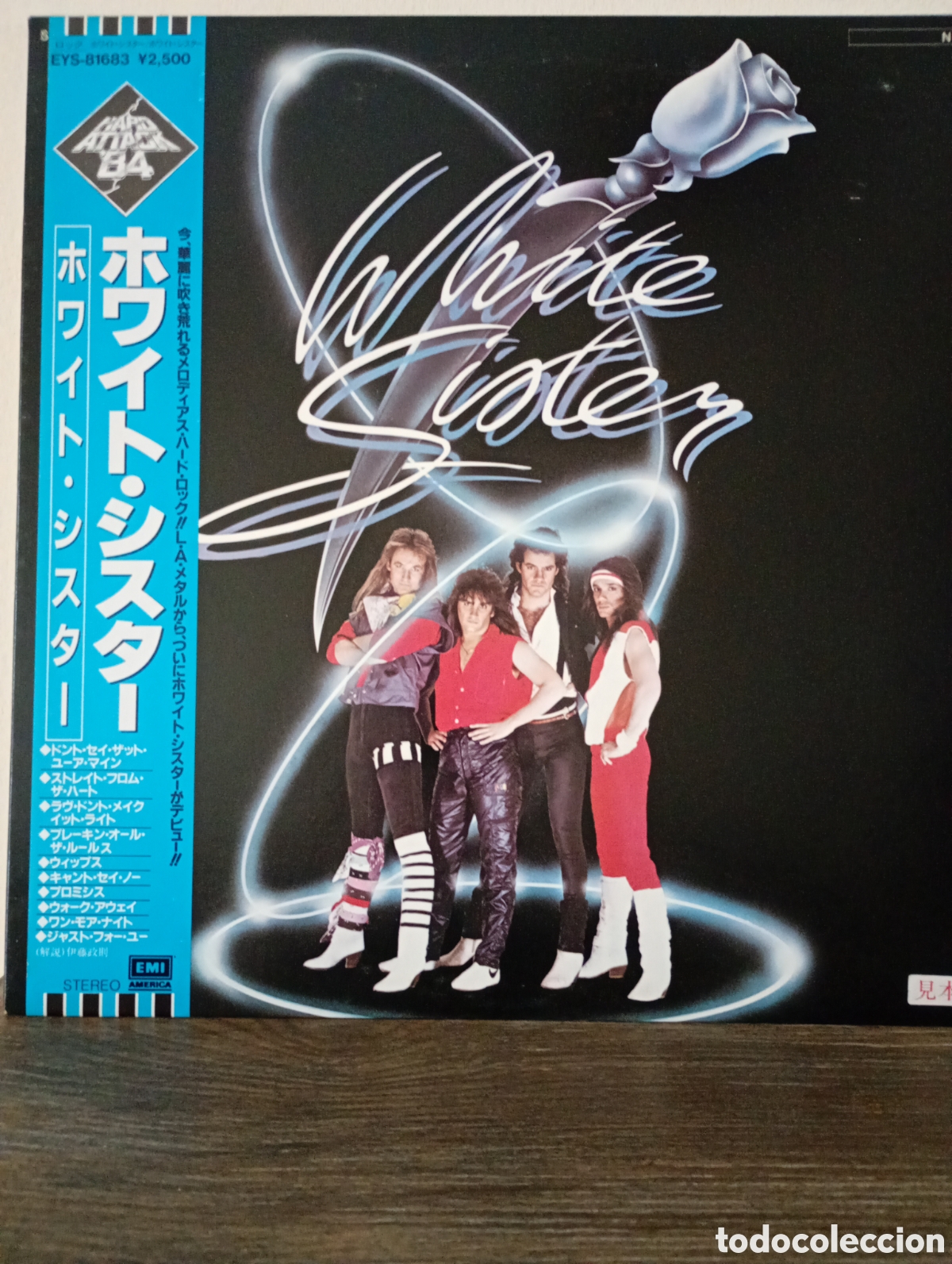 Discos de vinilo: White Sister, White sister 1984. Made in Japan + Obi y encarte.
