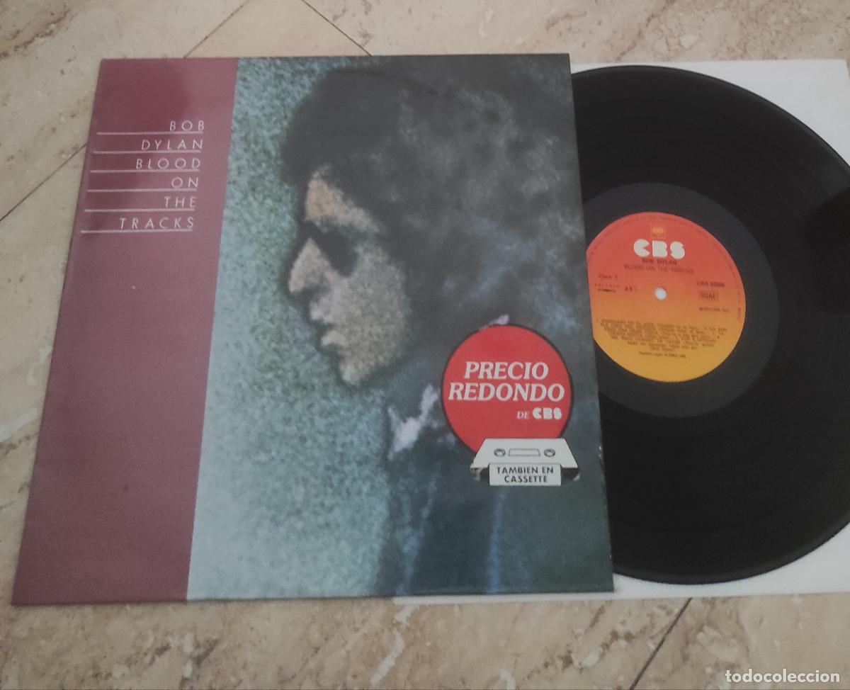 Discos de vinilo: Bob Dylan - Blood on the Tracks (1975, 1983) Espa&ntilde;a-LP-EXCELENTE ESTADO