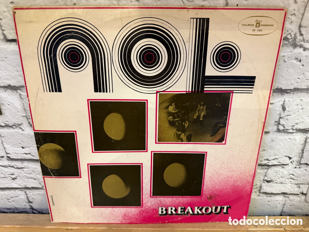Discos de vinilo: Breakout - NOL LP Blues Progresivo de sello Muza edicion de Polonia del a&ntilde;o 1978