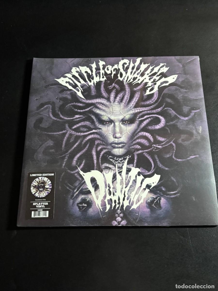 Discos de vinilo: Danzig Circle Of Snakes Disco de vinilo splatter LP 12&rdquo; misfits