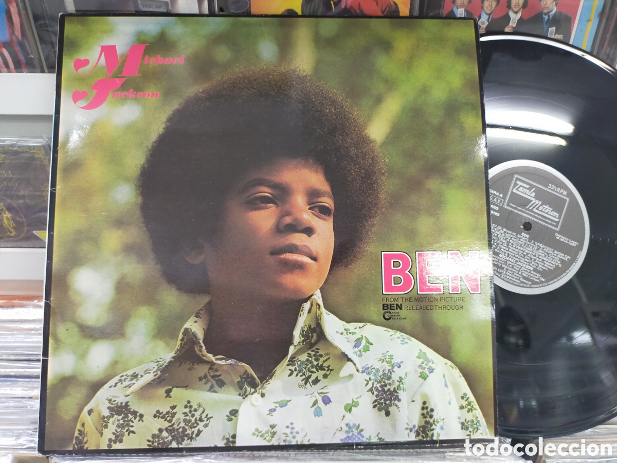 Discos de vinilo: Michael Jackson LP ben Espa&ntilde;a 1987