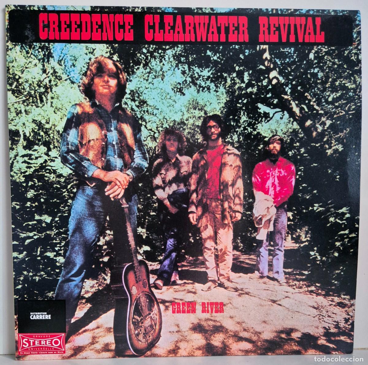 Discos de vinilo: Creedence Clearwater Revival - Green River. LP vinilo
