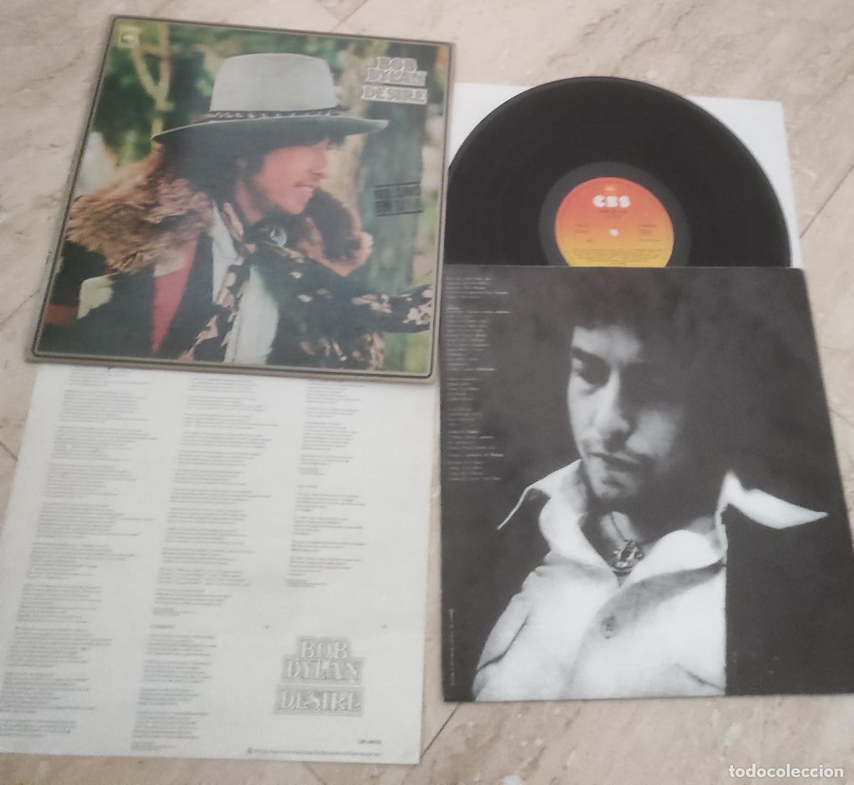 Discos de vinilo: Bob Dylan &ndash; Desire-LP-ORIGINAL- EDICION ESPA&Ntilde;OLA-1976-EXCELENTE ESTADO-CONTTIENE INSERT