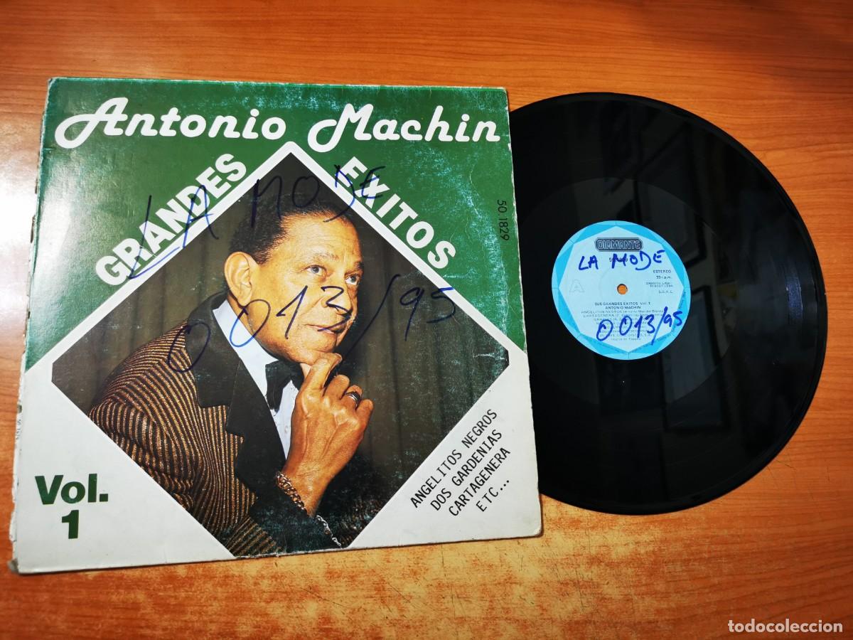Discos de vinilo: ANTONIO MACHIN Grandes exitos VOL. 1 LP VINILO DEL A&Ntilde;O 1984 CONTIENE 10 TEMAS