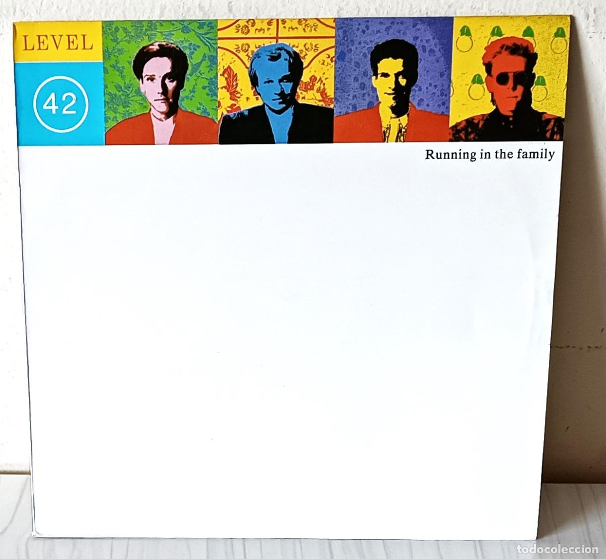 Discos de vinilo: LEVEL 42 - RUNNING IN THE FAMILY MAXI POLYDOR - 1987