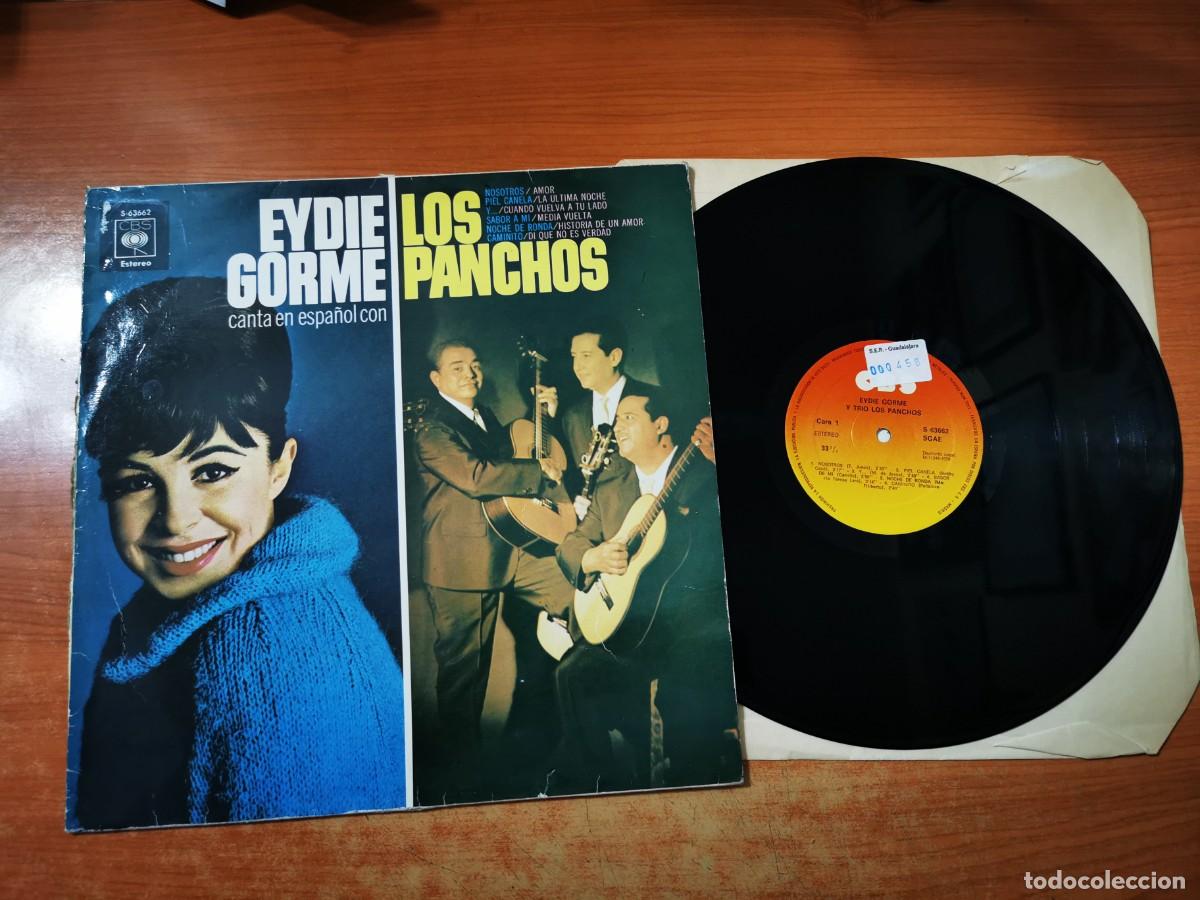 Discos de vinilo: EYDIE GORME & TRIO LOS PANCHOS Canta en Espa&ntilde;ol LP VINILO DEL A&Ntilde;O 1970 CONTIENE 12 TEMAS