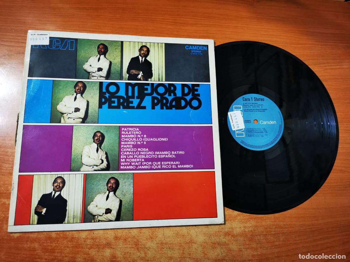 Discos de vinilo: PEREZ PRADO LO MEJOR DE PEREZ PRADO LP VINILO DEL A&Ntilde;O 1971 CONTIENE 12 TEMAS