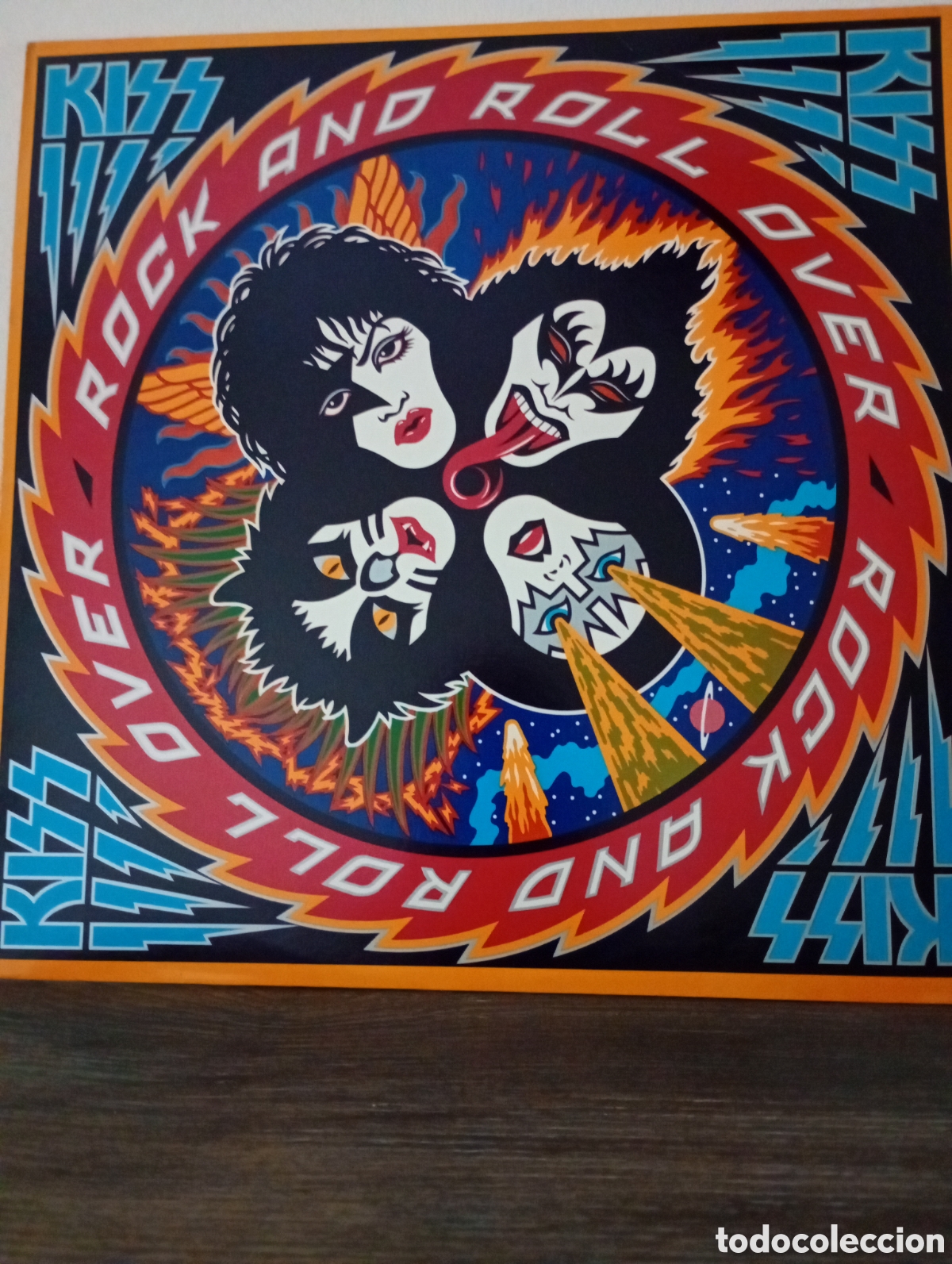 Discos de vinilo: Kiss, Rock and roll over 1976 original USA.