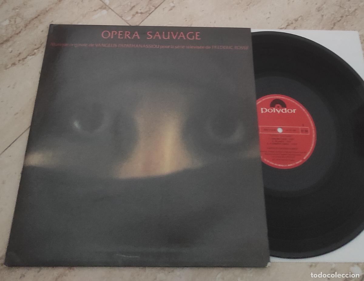 Discos de vinilo: Vangelis Papathanassiou - Op&eacute;ra Sauvage LP 1980 Espa&ntilde;a Gatefold-IMPECABLE ESTADO