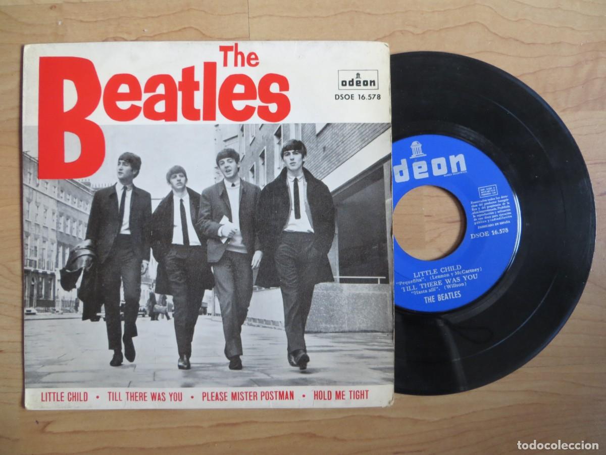 Discos de vinilo: The Beatles - Little Child / Till There Was You / Please Mister Postman / Hold Me Tight (7&rdquo;, EP)