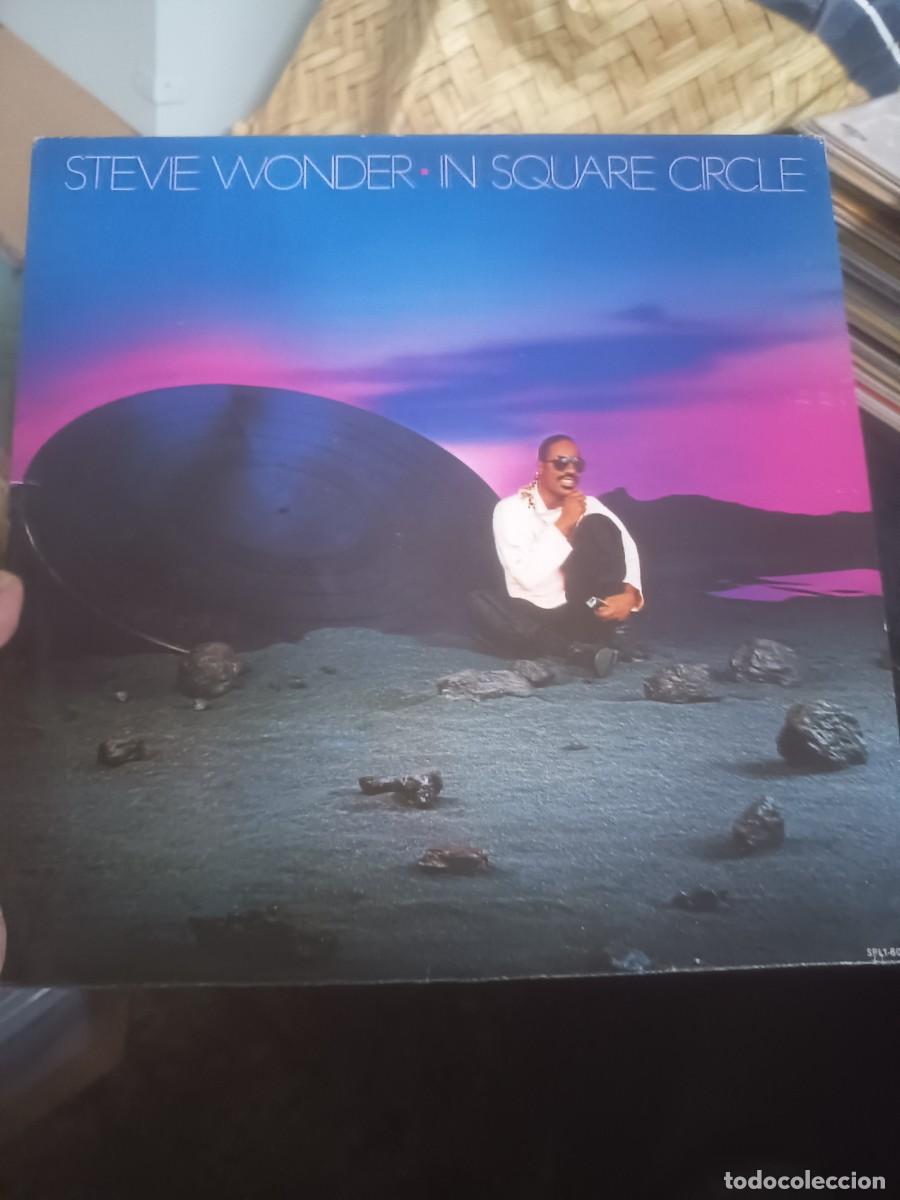Discos de vinilo: DISCO LP STEVE WONDER,( IN SQUARE CIRCLE)