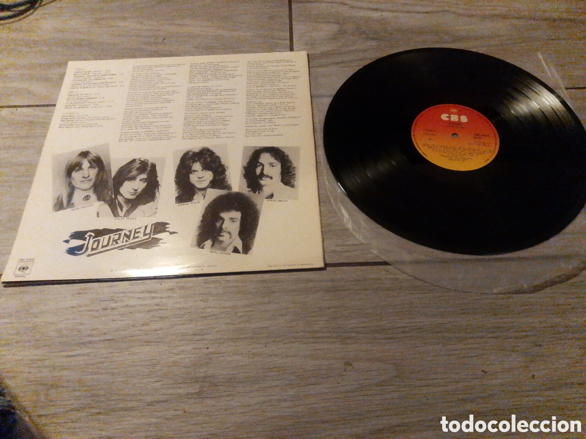 Discos de vinilo: JOURNEY - EVOLUTION - SPAIN - CBS - REF 32342 - LM - - Foto 2