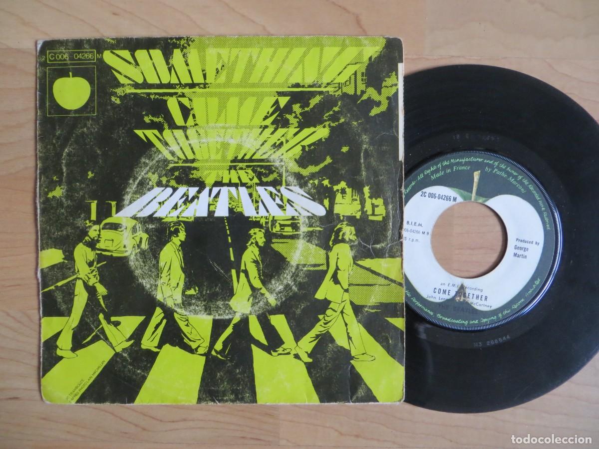 Discos de vinilo: The Beatles - Something / Come Together (7&rdquo;, Single) 1969 FRANCE