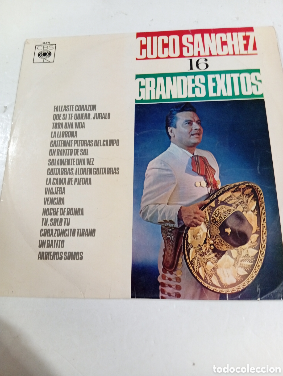 Discos de vinilo: Cuco S&aacute;nchez 16 grandes &eacute;xitos