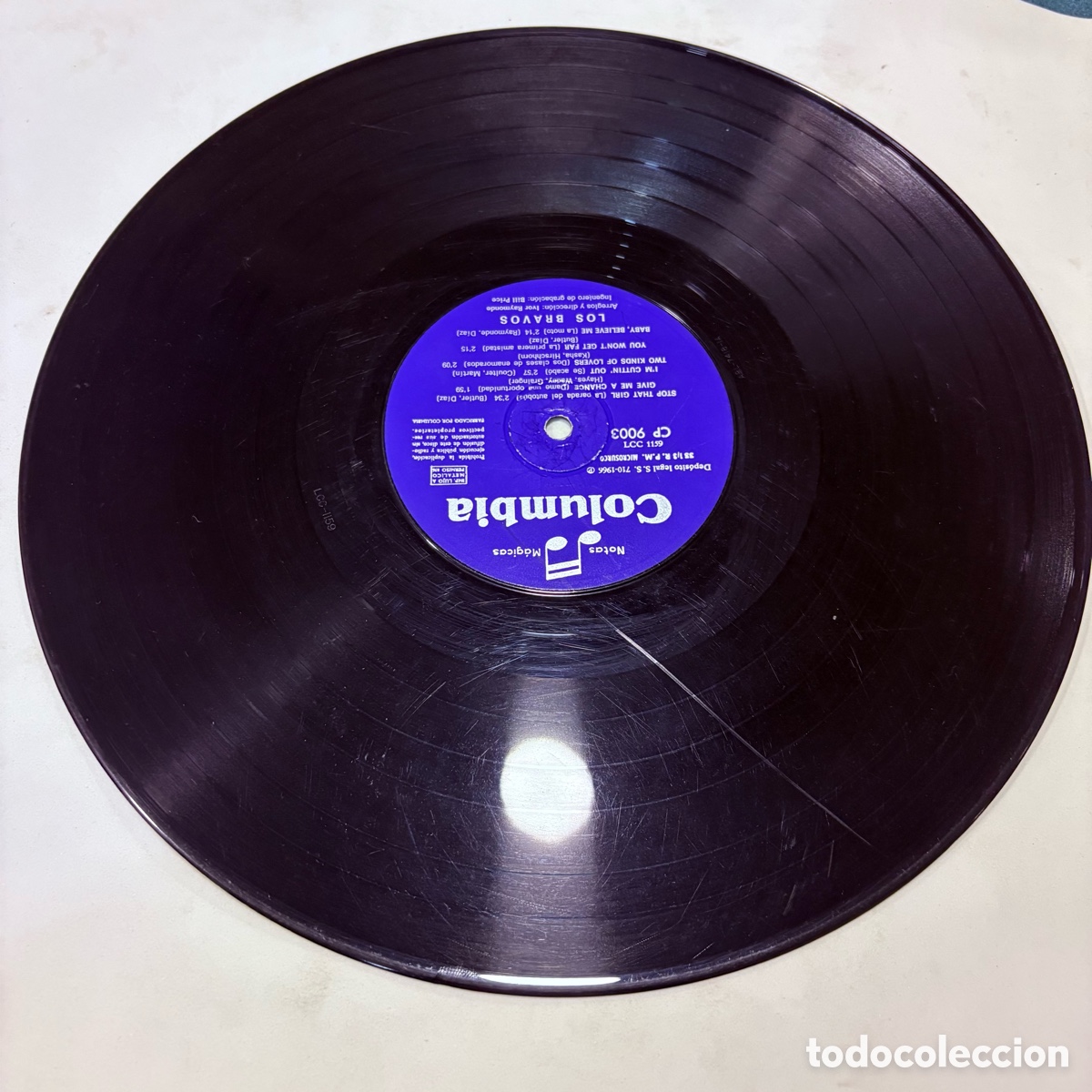 Discos de vinilo: lp Los Bravos &lrm;&ndash; Los Bravos de 1966 - Foto 3