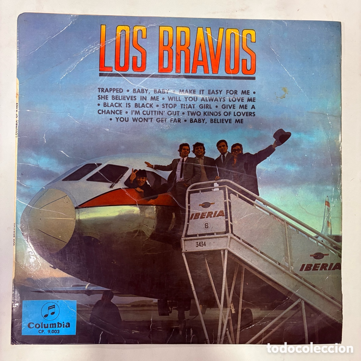 Discos de vinilo: lp Los Bravos &lrm;&ndash; Los Bravos de 1966