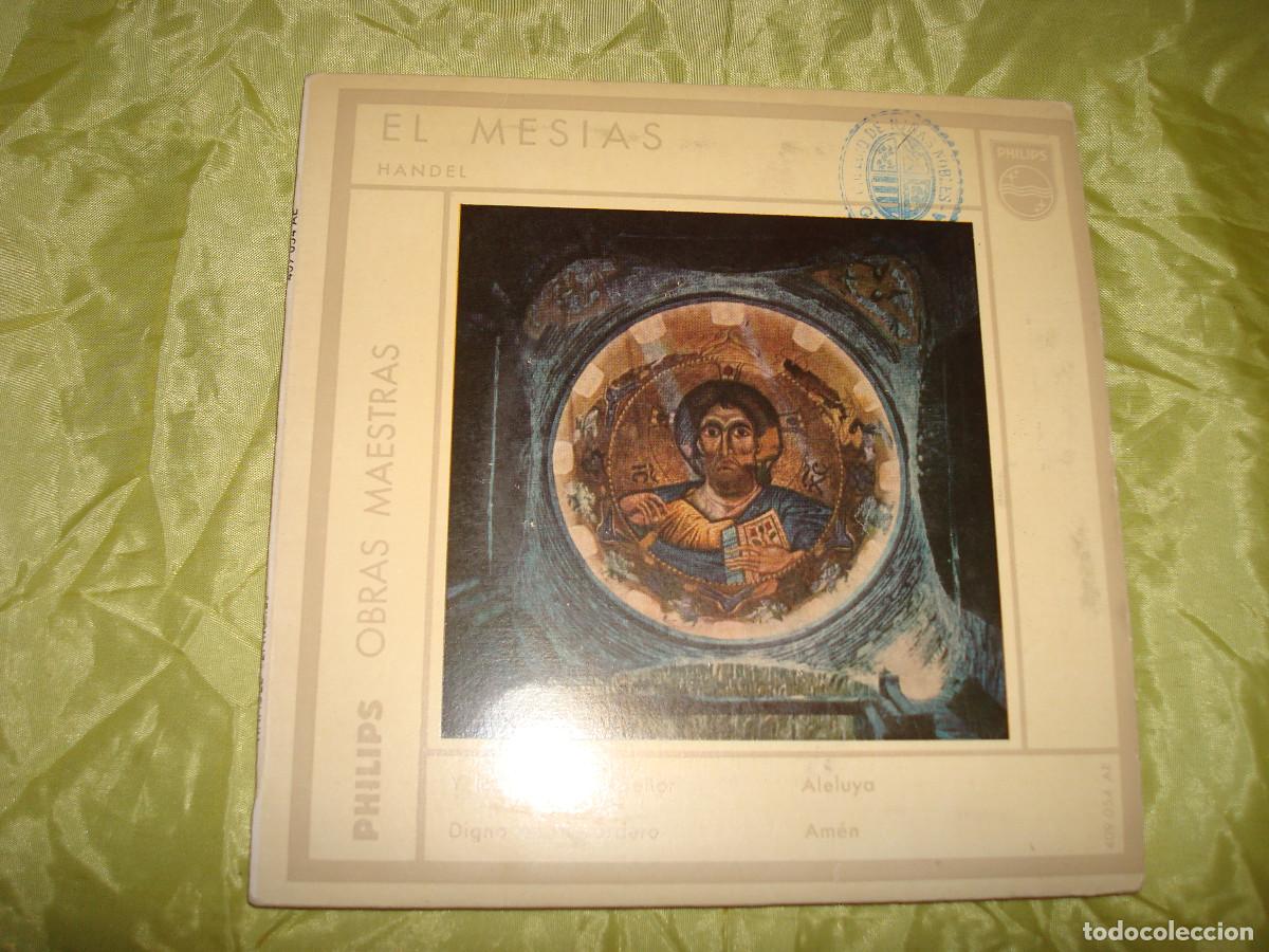 Discos de vinilo: HANDEL. EL MESIAS. PHILIPS, 1962. ( CON LA LENGUETA) SPAIN