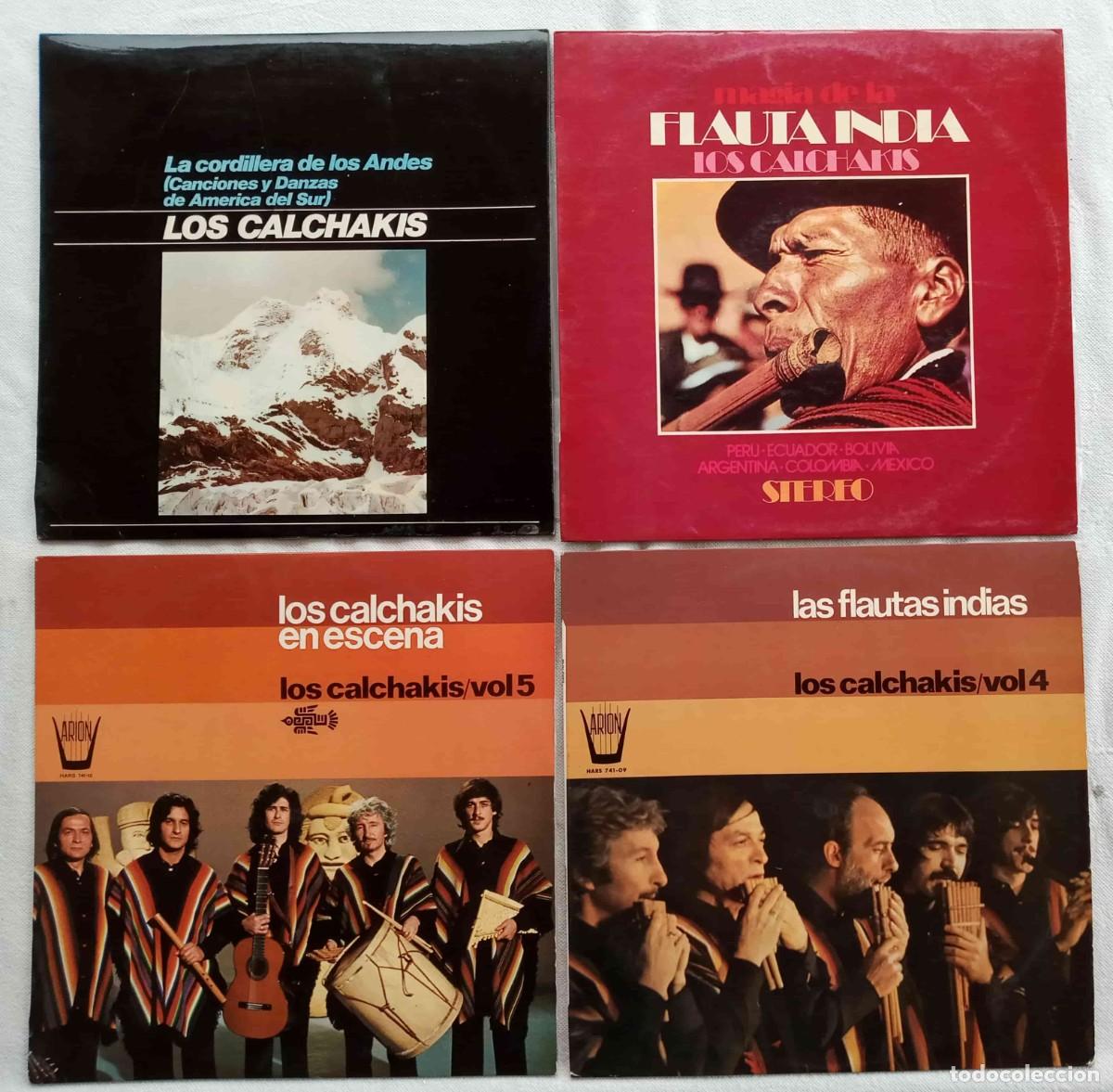 Discos de vinilo: LOS CALCHAKIS y FACIO SANTILLAN - 7 LPs