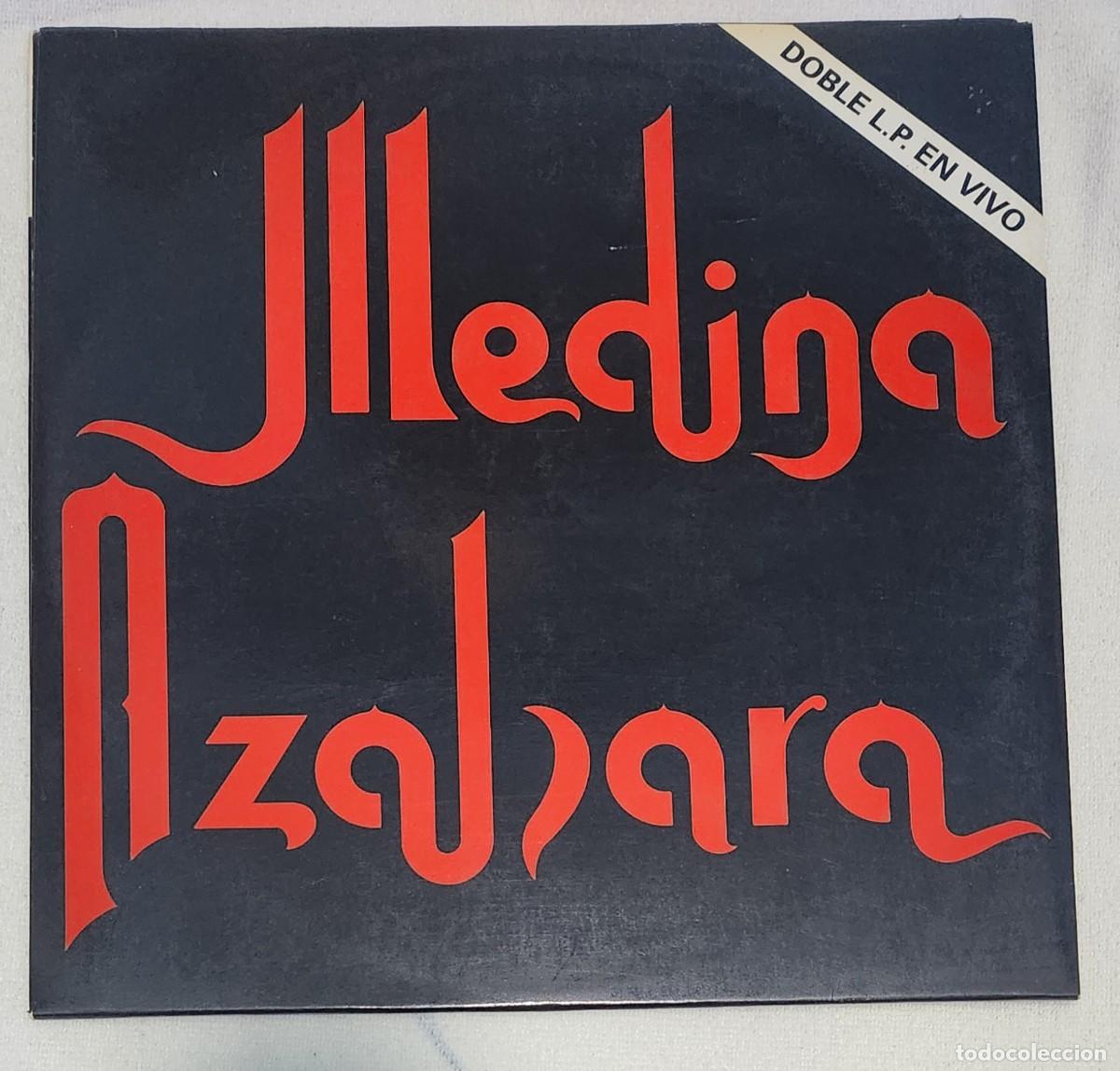 Discos de vinilo: Medina Azahara Doble LP Concierto en Vivo 1990 Avispa ALP-009