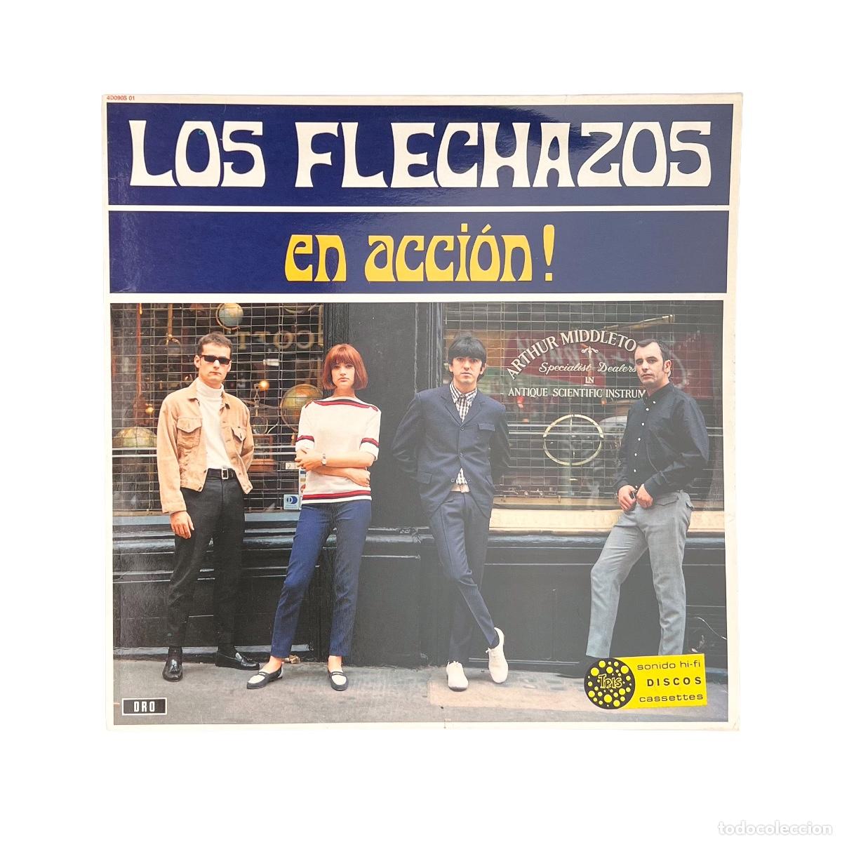 Discos de vinilo: LP. Los Flechazos. En Acci&oacute;n! (VG+/VG+) - Foto 1