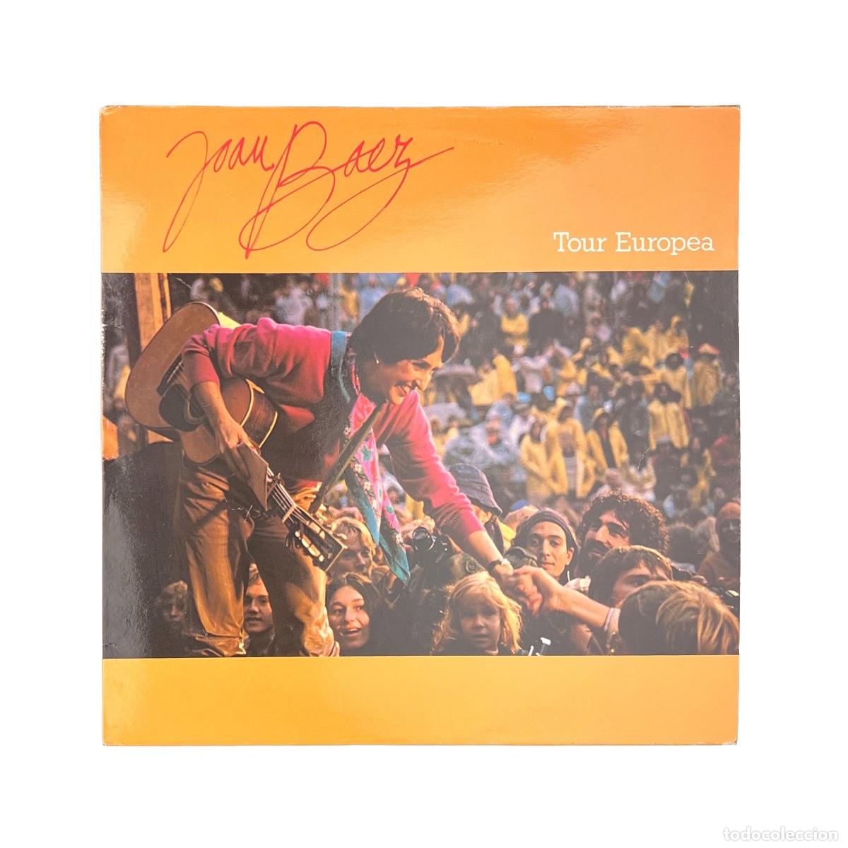 Discos de vinilo: LP. Joan Baez. Tour Europea (VG/VG)