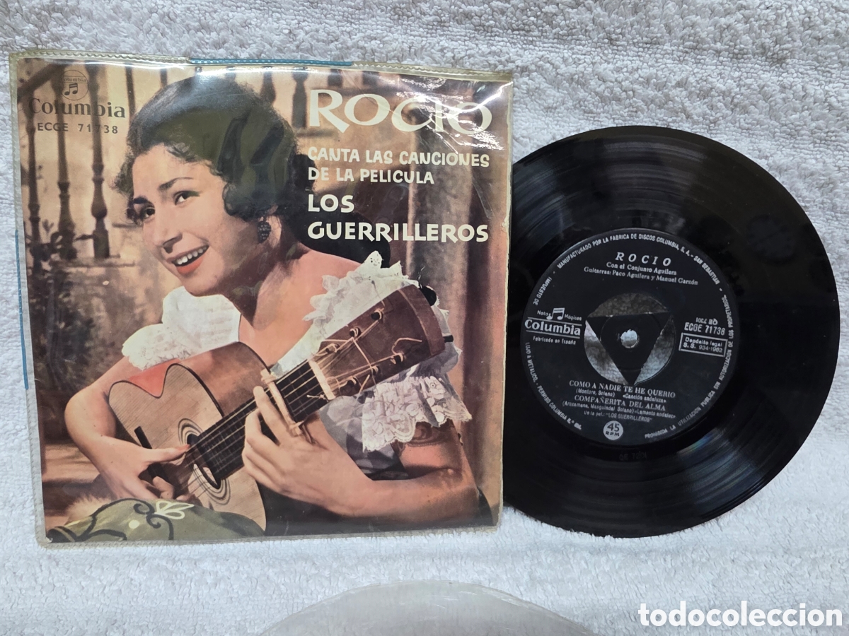 Discos de vinilo: ROC&Iacute;O CANCIONES DE LA PEL&Iacute;CULA LOS GUERRILLEROS / EP 1962
