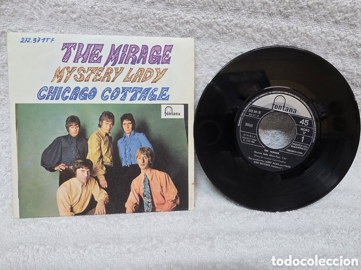 Discos de vinilo: The Mirage&nbsp;&ndash;&nbsp;Mystery Lady / Chicago Cottage 1968