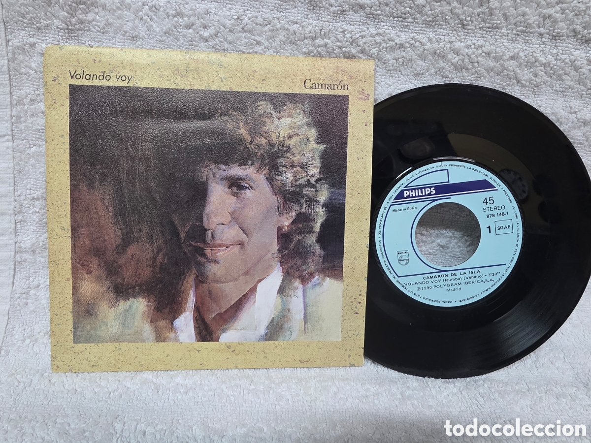Discos de vinilo: Camar&oacute;n&nbsp;&ndash;&nbsp;Volando Voy 1990