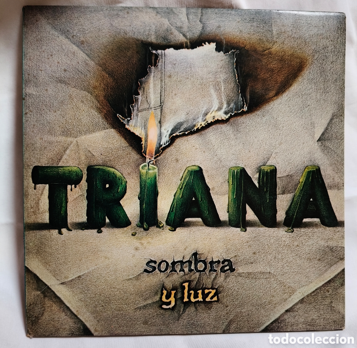 Discos de vinilo: TRIANA - Sombra y Luz (LP Original 1979) Primera Edici&oacute;n / Carpeta Desplegable (Gatefold)