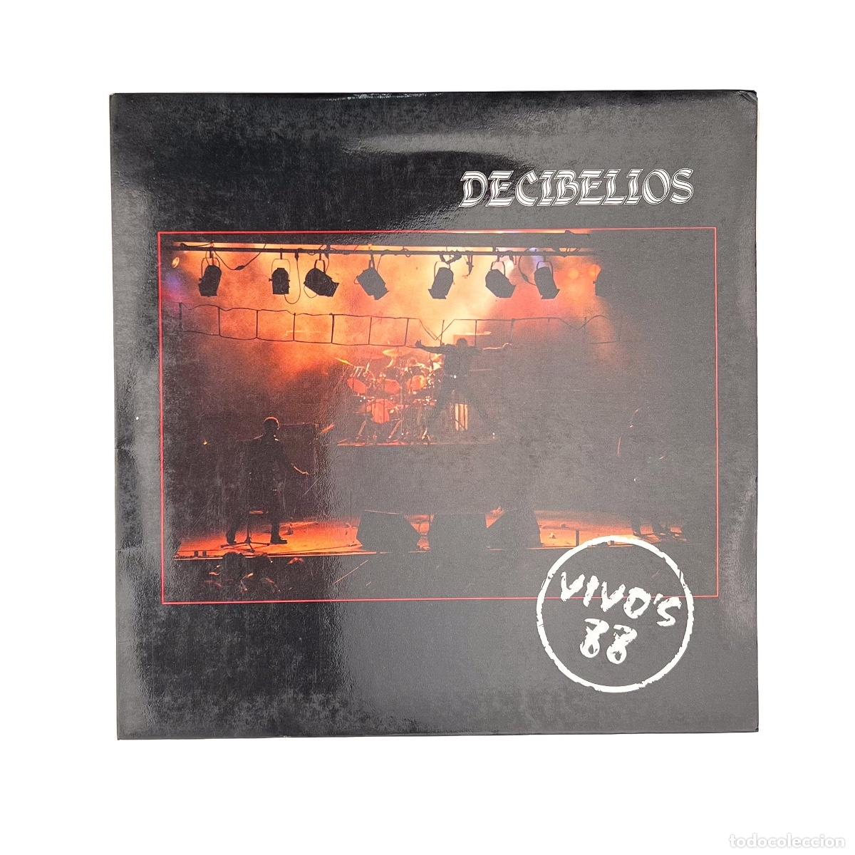Discos de vinilo: LP. Decibelios. Vivo's 88 (VG/VG+)
